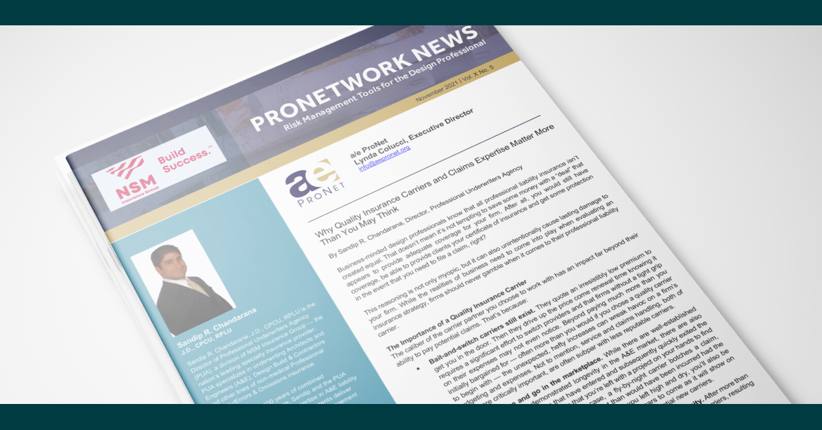Image of Pronetwork News magazine