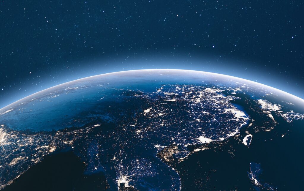 Image of earth from space