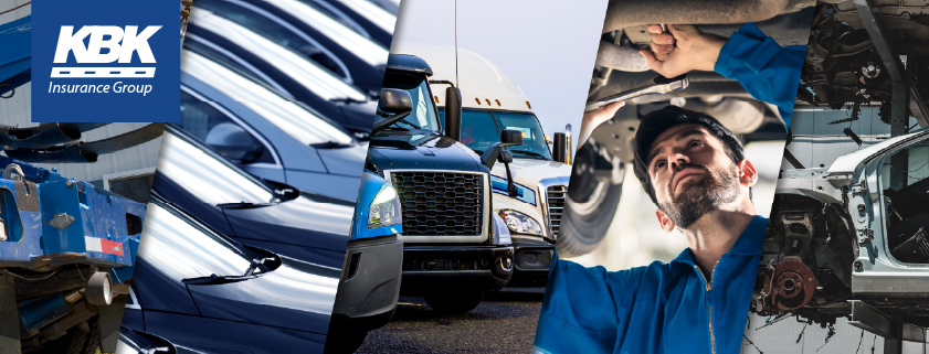 Collage of automobile related photos