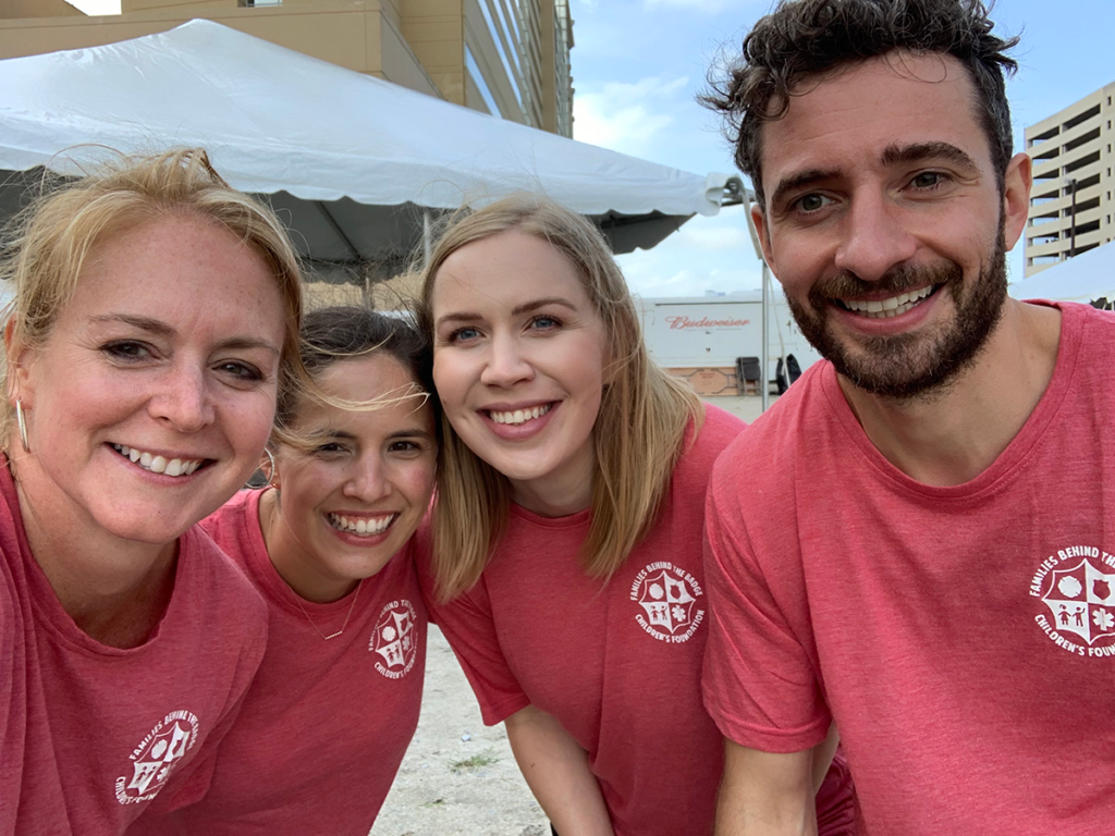 NSM employees volunteering at Ben To The Shore Event